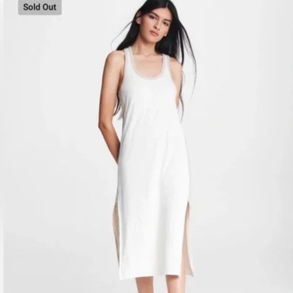 rag & bone Dresses & Skirts - Rag and Bone Linen Blend Tank Midi Dress, Size Medium EUC
